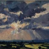 Sunlight over the Cotswolds 