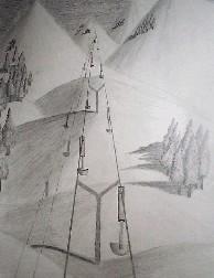 Project - Lanscape With Everyday Item - Graphite Project - Lanscape With Everyday Item - Graphite