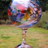#10102503 Three ball hanging sculpture LG-5.75''  Med-4.75'' Sm-3.75''  Long-21'' $170.00