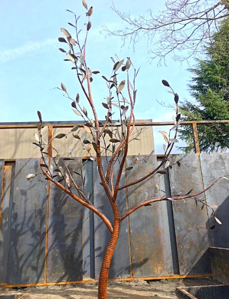 14 Foot Steel Tree Garden Renovation