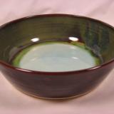 111119.C Flat Bottom Bowl with Multiple Glazes