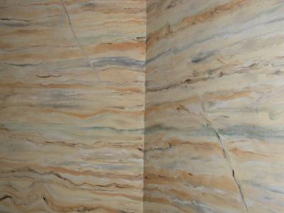 Fantasy painted stone finish Fantasy painted stone finish
