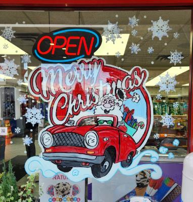 Merry Christmas car Merry Christmas car