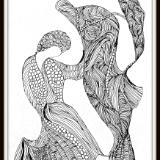 Lady and Dolphin
