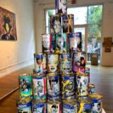 ART ON GOYA CANS!!! 