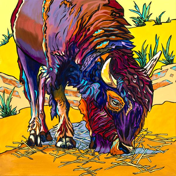 King of the American Plains-SOLD