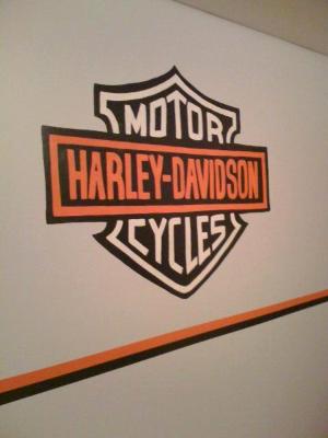 Harley mural