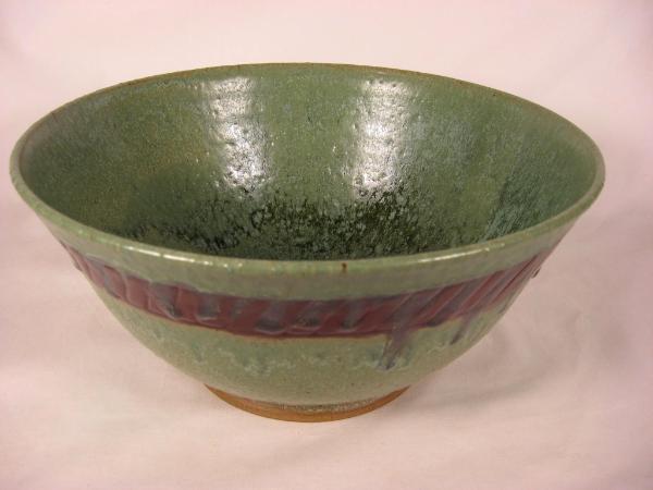 111204.E Bowl with Carved Band