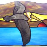 Pelican Sunset Panel