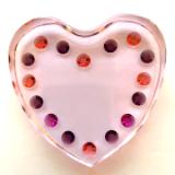 PINK HEART Paperweight