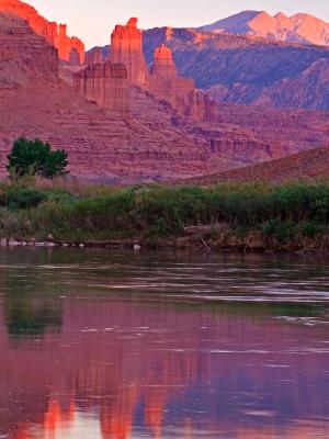 Fisher Towers Sunset Fisher Towers Sunset
