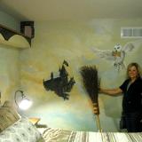 The Harry Potter boys bedroom. Mysterious and fun