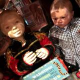 Show Display ~ vintage Ringmaster with Dwayne Reborn  
