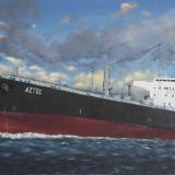 Ecuadorian oil carrier "Astec", 120cm x 60cm, 2013