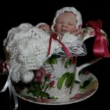 Reborn mini Baby ~ 10" sized Teacup Baby ~ ADOPTED/SOLD
