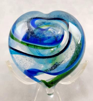 #10242513 Heart solid Glass Glow in Dark 3.18'' X 3.25'' $85.00 #10242513 Heart solid Glass Glow in Dark 3.18'' X 3.25'' $85.00