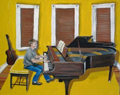 Alex at the Piano Alex at the Piano