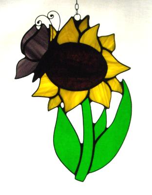 Butterfly on a Sunflower Butterfly on a Sunflower