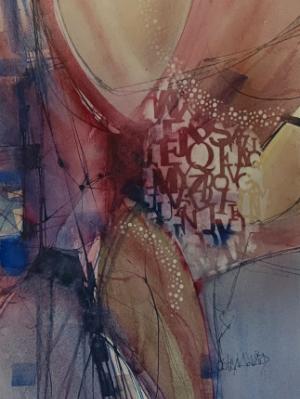 Written in the Wind (watercolor) Written in the Wind (watercolor)
