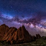 Arches Fins & Epic Milky Way