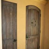 Decorative Finish on Doors- also see detail