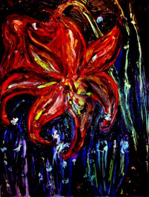 Fading Amaryllis