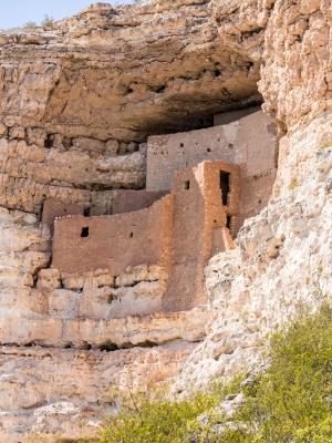 Montezuma Castle Vertical View Montezuma Castle Vertical View