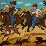 Calf ropin'
