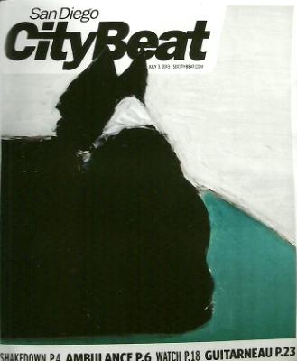 "Back Rub" Cover of SD CityBeat. July 3-July 9, 2013
