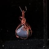 Shungite Wire Wrapped Pendant