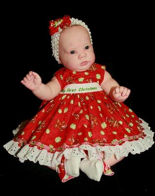 Christmas Baby ~ Christine's First Christmas ~ ADOPTED/SOLD 