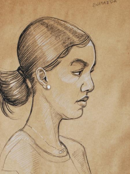 Zvataida, Profile Head Study