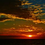 sunset. Manasota key. blind pass beach. florida. 6:12pm. feb. 9, 2022