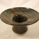 120530.D Flower Vase with Carved Brick Design