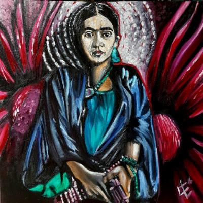 Painting 6 of 10 Frida Fun Commissions Painting 6 of 10 Frida Fun Commissions