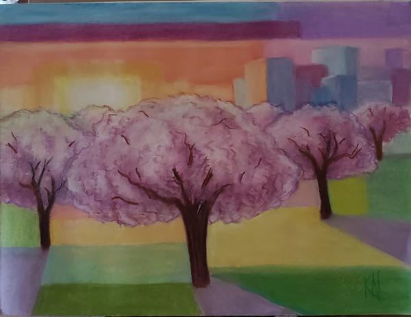 Blossoming Trees