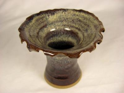 Asian Vase with Combo Glaze Asian Vase with Combo Glaze