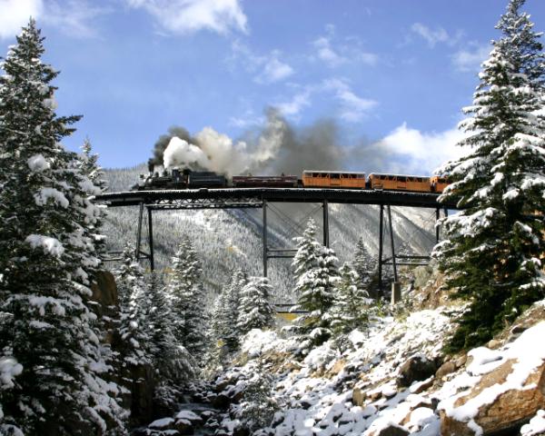 Snowy High Bridge