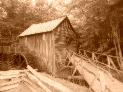 Cades Cove, TN  John Cable Grist Mill in the Great Smoky National Park