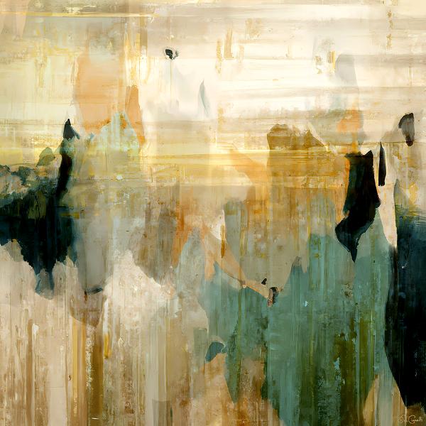 Sea Gold - Large Abstract Art For Sale