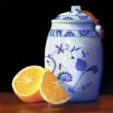 Lemons and Ginger Jar
