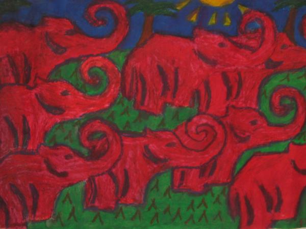 Red Elephants