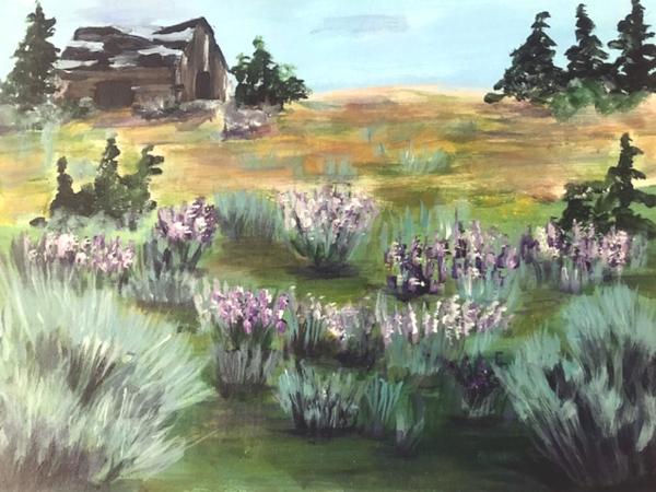 Shaniko Wildflowers and Sage