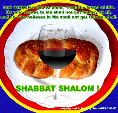 Joh 6:35~Shabbat Shalom Joh 6:35~Shabbat Shalom