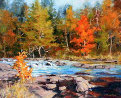 Autumn River in Algonquin Autumn River in Algonquin