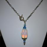 Opalite and Swarovski crystal Necklace