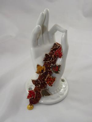 B-102 autumn leaves bracelet