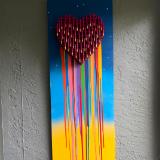 Colour of Love 1  (16x48 inches) $495