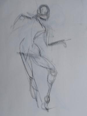 Brittany, Nude Gesture #2