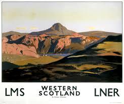 LNER railway poster Scotland